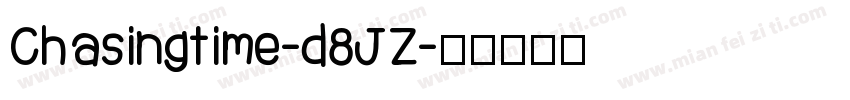 Chasingtime-d8JZ字体转换