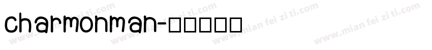 charmonman字体转换