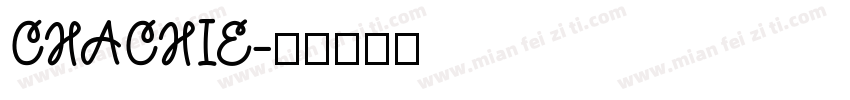 CHACHIE字体转换