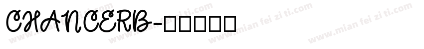 CHANCERB字体转换