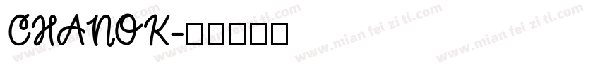CHANOK字体转换