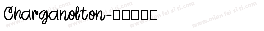 Charganolton字体转换