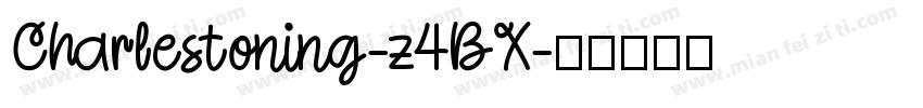 Charlestoning-z4BX字体转换