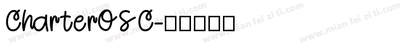 CharterOSC字体转换