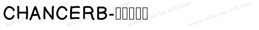 CHANCERB字体转换