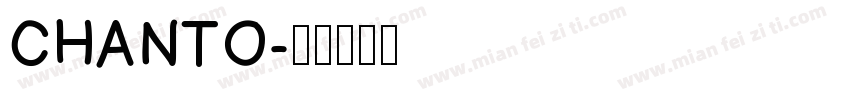 CHANTO字体转换