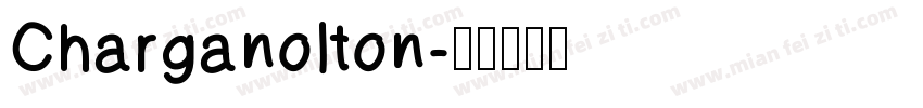 Charganolton字体转换