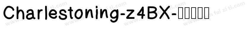Charlestoning-z4BX字体转换