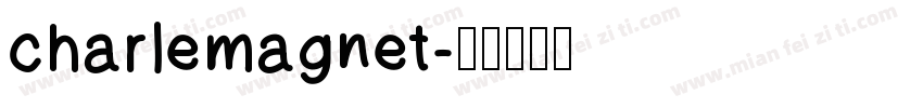 charlemagnet字体转换