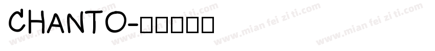 CHANTO字体转换
