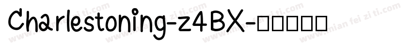 Charlestoning-z4BX字体转换