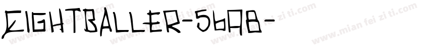 Eightballer-56A8字体转换