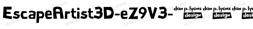 EscapeArtist3D-eZ9V3字体转换