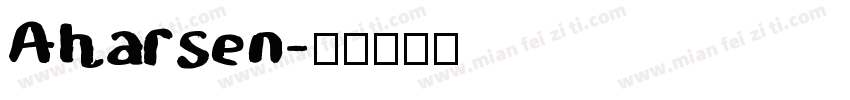 Aharsen字体转换