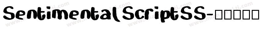SentimentalScriptSS字体转换