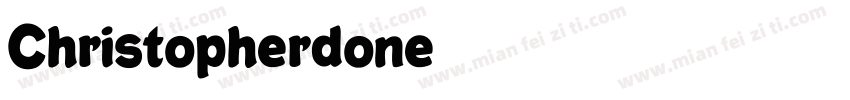 Christopherdone字体转换
