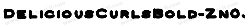 DeliciousCurlsBold-Zn0J字体转换