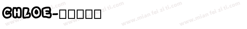 chloe字体转换