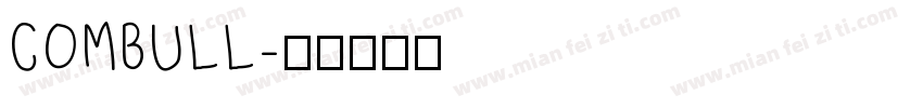 COMBULL字体转换