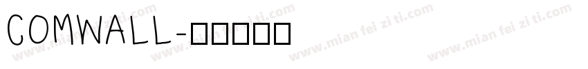 COMWALL字体转换