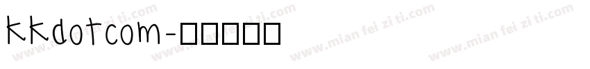 kkdotcom字体转换