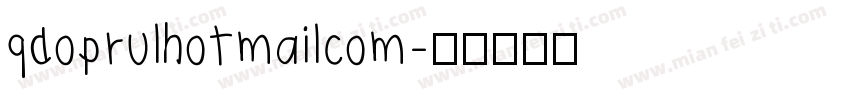 qdoprulhotmailcom字体转换