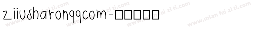 ziiusharonqqcom字体转换