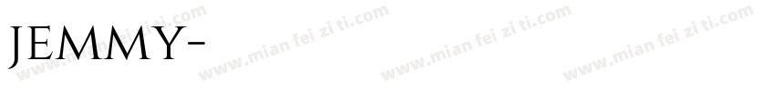 jemmy字体转换
