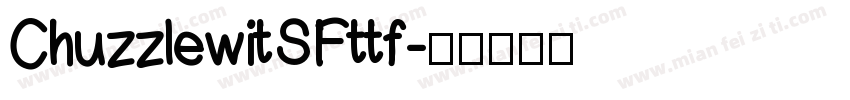 ChuzzlewitSFttf字体转换