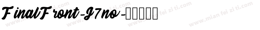 FinalFront-J7no字体转换
