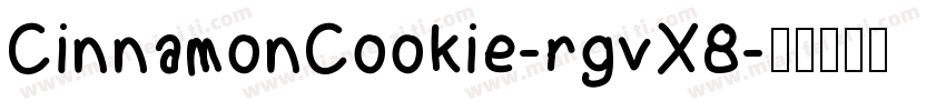 CinnamonCookie-rgvX8字体转换