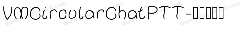VMCircularChatPTT字体转换