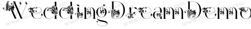 WeddingDreamDemoRegular字体转换