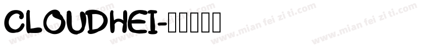 CLOUDHEI字体转换