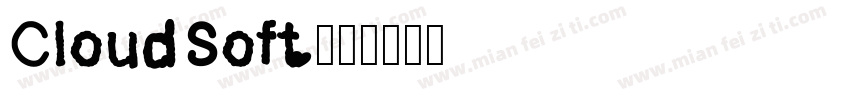 CloudSoft字体转换