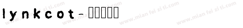 lynkcot字体转换