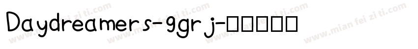 Daydreamers-9grj字体转换
