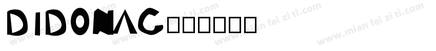 DidonaC字体转换