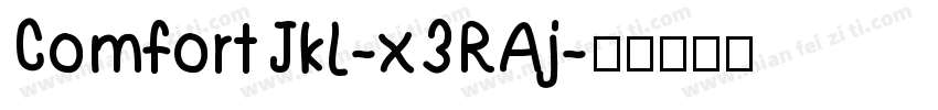 ComfortJkl-x3RAj字体转换