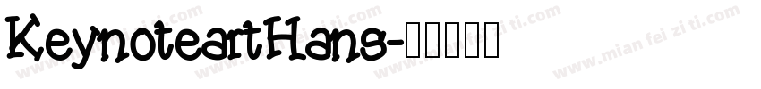 KeynoteartHans字体转换