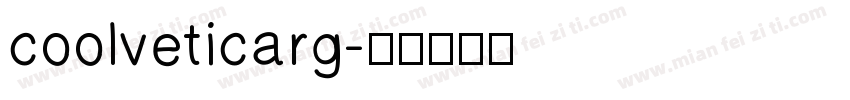 coolveticarg字体转换