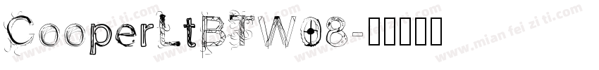 CooperLtBTW08字体转换