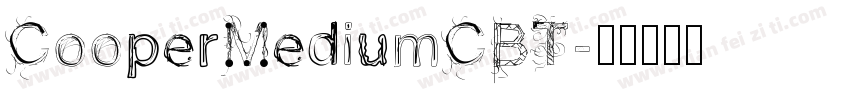 CooperMediumCBT字体转换