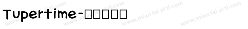 Tupertime字体转换