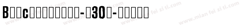 Blackoronkat-w3On字体转换