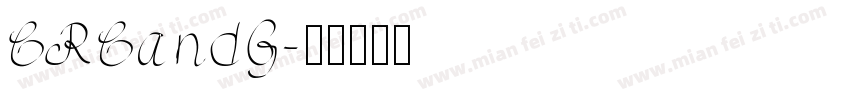 CRCandG字体转换