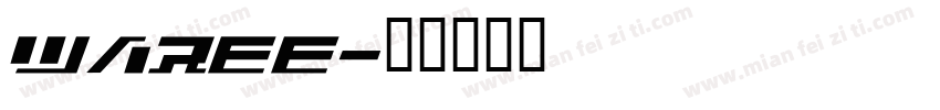 Waree字体转换