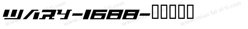wary-1688字体转换