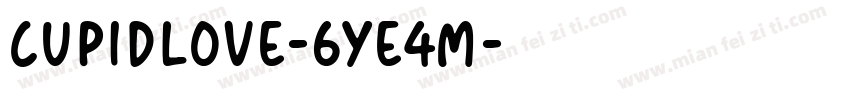 CupidLove-6Ye4M字体转换