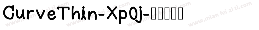 CurveThin-Xp0j字体转换